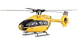 Amewi ADAC H145 Helikopter Brushless 6-Kanal 6G RTF ferngesteuert RC Hubschrauber Heli Lizenzmodell, Gelb