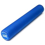 SISSEL Pilates Roller Pro | Strapazierfähiger Kautschuk | Ideal für Anfänger & Fortgeschrittene | Vielseitiges Training zuhause & Studio | Länge: 90cm | Farbe: Blau