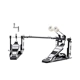 Vaisoeny Fußmaschinen，Double Bass Kick Drum Pedal mit Doppelkette，Doppel Pedal(V-FK15)