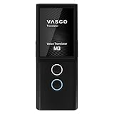 Vasco Translator M3 Sprachübersetzer | Übersetzungsgerät | Übersetzt lebenslang gratis | 70+ Sprachen | Spracheingabe und Sprachausgabe | Foto Übersetzer | Farbe: Black Pearl