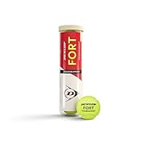 DUNLOP Tennisball Fort Tournament - für Sand, Hartplatz und...