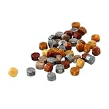 Siegelwachs-Set, Siegellackperlen | Siegellack zum Versiegeln von Buchstabenstempeln – Kreative 100-fache Karten-Pellets für alle Altersgruppen, Freunde, Familie