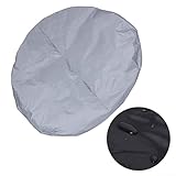 Effektive Poolabdeckung für aufblasbare Strukturen, hilft Wasser zu sparen und schützt vor Schmutz (180 x 150 cm)