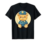 Niedlicher Polizei-Teddy T-Shirt