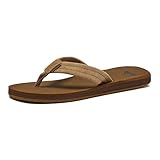 Quiksilver Herren Carver Suede Sandalen, Braun (Tan-Solid Tkd0), 43 EU