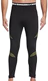 UNIQUEBELLA Thermounterwäsche Unterhose, Funktions Herren Funktionswäsche Skiunterwäsche Winter Suit Ski Thermo-Unterwäsche Thermowäsche Leggings