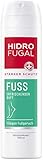 Hidrofugal Fuss Spray (150 ml), zuverlässiger Schutz vor stark schwitzenden Füßen und Fußgeruch, Fußdeo mit Menthol & angenehm frischem Duft