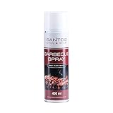 SANTOS BBQ Grillspray 400 ml - Trenn- & Grillspray - ideal zum Einfetten von Grillrosten, Wendeplatten, Pfannen, Wok’s & Dutchoven - Grill- & Kochspray