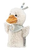 Sterntaler Fingerpuppe Ente Edda Lou - weiches Fingerspielzeug für Kinder - zum Erzählen, Kuscheln & Sprachförderung – Perfekter, Kleiner Spielkamerad & Geschenkidee – ideal unterwegs, beige