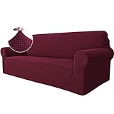 Ystyle Stretch Sofa überzug 3 Sitzer, Elastisch Sofabezug...