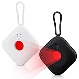 PORFOYO Wanzen Detektor 2 Stücke, Kamera detektor, Versteckte Kamera Detektors, Hidden Camera Detector, Kameras Finder Detektors, Wanzenfinder mit Infrarotsichtgeräten Tragbar für Hotel Reisen