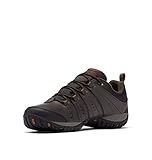 Columbia Woodburn II WP wasserdichte Wanderschuhe für Herren, Braun (Cordovan x Cinnamon), 43 EU