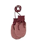 Disana Strick-Handschuhe Cassis-Rosé