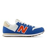 New Balance Herren 500 Sneaker, MEERESSTEIN BLAU-ROT, 40.5 EU