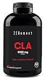 CLA Kapseln, 1000 mg CLA, 200 Softgels | Konjugierter Linolsäure aus 100% reinem Safloröl für Männer und Frauen geeignet | Sport, Fitness, Training | Conjugated Linoleic Acid | Zenement