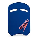 Speedo Kickboard für Erwachsene, bequemes, wasserdichtes Design, stärkt den Unterkörper, blau und orange, Erwachsene, Einheitsgröße