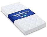 Stubenwagen Baby Matratzen Kinderwagen 40x90 cm - Matratze Beistellbett Babywiege Kindermatratze Oval Reisebett Nässeschutz Moseskorb Matraze 40 x 90 Kinderwagenmatratze Oeko-Tex