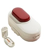 Pillenschneider und Trenner – 1/4 Organizer zum Schneiden von Tabletten – Pillenteiler, geeignet für Erwachsene, ältere Menschen, Kinder, Schule und Reisen mit einfachem Schneiden von Medikamenten
