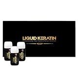 Liquid Keratin Reines Keratin-Serum 3 x 20 ml | Haarreparatur & Haarwachstum | Keratin Serum mit Keratin Repariert Trockenes Strapaziertes Haar | Haarpflege ohne Alkohol Silikon Sulfate Parabene