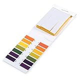 1pack (80pcs) Tragbares Wasser Lackmus Testing Kit Wasser Lackmus-Testkit, Lackmuspapier 1-14 Alkalinsäure-Testpapier