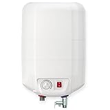 10 Liter druckfester ÜBERTISCH Warmwasserspeicher Boiler - elektrisch - ideal für Küche, Gäste-WC, Bungalows etc