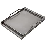 Schickling Edelstahl Plancha Groß - NUR passend Grill Hermann XL & Walter XL – Made in Germany