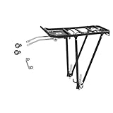 M-Wave Alu-Gepäckträger, screw on II A || 26'/28' || bis zu 25Kgs, Schwarz
