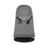 Bezug auf Babywippe. Bezug Belltop kompatibel mit BabyBjörn Wippe: Balance, Soft und Bliss. Babysitz Ergonomisch Babywippe. Hypoallergenic Steppuhn - Grau