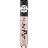 essence CAMOUFLAGE+ MATT concealer, Nr. 10, Nude, mattierend, matt, vegan, ölfrei, wasserfest, ohne Alkohol, 1er Pack (5ml)