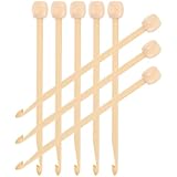 SOIMISS 8 Stück Kleiner Häkelnadel Ergonomische Kleine Stricknadeln aus Robustem Material Glatte Oberfläche Leichtes Selbstgemacht Strickwerkzeug für Pullover Mützen und Handschuhe