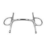 Equine Smile ES0100 Gebiss ErgoBit Bit Knebeltrense Schenkeltrense Stangengebiss Stange Gebissstärke 16 mm (13.5 cm)