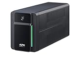 APC Easy UPS - BVX900LI-GR - unterbrechungsfreie Stromversorgung 900 VA mit Schuko Ausgängen, Batteriesicherung & Überspannungsschutz, Backup-Batterie mit AVR, LED-Anzeigen