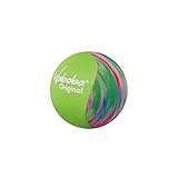 Waboba Original Water Bouncing Ball - Wasserfestes Strandspielzeug, Poolspiele für Kinder & Erwachsene, Outdoor-Spaß - Green Technicolor (5,6 cm)