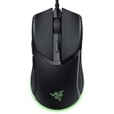 Razer Cobra - Leichte kabelgebundene Gaming-Maus mit Chroma RGB (Federleichte 57 g, Optische Maus-Switches der 3. Gen, Chroma-Beleuchtung mit Unterbodenbeleuchtung, Präzise Sensor-Anpassungen) Schwarz