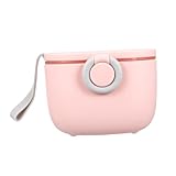 Parliky Milchpulver Aufbewahrungsbox frei mit Löffel Luftdicht und Auslaufsicher Kompakt und Tragbar für Babyformel und Babynahrung für Reisen und Zuhause