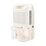 Mermajestic 2.5L Mini Luftentfeuchter Elektrisch, Dehumidifier kompakt 400ml mit Halbleiter Technologie und 24h Timer, LCD Display und automatischer Abschaltung, für Schlafzimmer Bad Keller