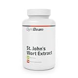 GymBeam Johanniskraut-Extrakt (Kapseln) - 300 mg pro Tagesdosis, standardisierter Gehalt an Hypericin, 0,9 mg pro Portion, für Stimmung, Stressmanagement, Verdauung & Schlafqualität, vegan