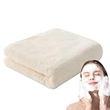 Saugfähige Badetücher aus Korallen-Samt, schnell trocknend, weiche Waschlappen, weiche saugfähige Gesichts- und Handwaschlappen, Fleece-Badetücher für Fitnessstudio, Fitness, Badezimmer, Hotel, Reisen