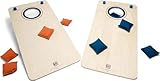 BS Toys Cornhole Spiel für Garten - Wurfspiel für Draußen - Holz Konstruktion - Spaß für die ganze Familie - Ab 6 Jahren