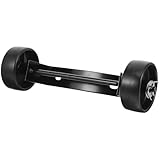 VILLCASE Terrassenheizer radsatz aus Robustem Eisen und Kunststoff Installieren Vielseitig Einsetzbar als Ersatzteil für Gas heizstrahler und Outdoor sonnenschirme Kompatibel mit Meisten