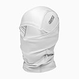 Battle Sports Performance Maske, Shiesty Maske, eng anliegende Sport-Sturmhaube, Weiss/opulenter Garten, Einheitsgröße