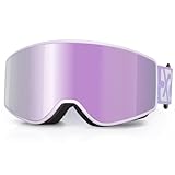 EXP VISION Skibrille Kinder, Ski Snowboard Brille Brillenträger Snowboardbrille Schneebrille Verspiegelt für Junior Jungen Mädchen Teenager 4-14 Jahre