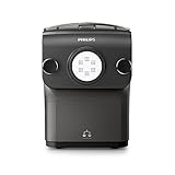 Philips Pastamaker – vollautomatisch, Wiegefunktion, 8 Formaufsätze, grau/schwarz (HR2382/15)