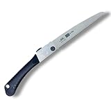 SUIZAN Japanische Klappsäge 210mm Vielseitig für Holz - Kompakt Handsäge Astsäge Garten Holzverarbeitung DIY Outdoor Säge