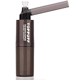 Spespo Portable Acryl Bong mit Flasche Rauchen Zubehör Wasserpfeife Tabak Pfeifen schwarz