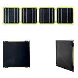 FUBESK Tragbares faltbares Solarpanel mit USB-Ausgang, 2000 W, 12 V, für Outdoor-Camping, Wandern und Aufladen von Telefonen