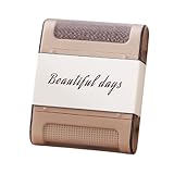 Manueller Fusselentferner – Werkzeug zum Entfernen von Kleiderbällchen mit Doppelkopf – Manueller Fussel-Trimmer für Kleidung, für Pullover, Jacke, Mantel, Kissen, Betttuch