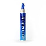 CO2 Zylinder Kohlensäure Flasche inkl. Füllung mit 425g zum Sprudeln von Wasser (1)