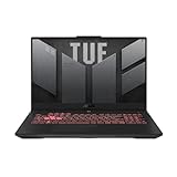 ASUS TUF Gaming A17 Laptop (17,3 Zoll, 144Hz Full HD 1920x1080) Notebook (AMD R7-6800H, 16GB RAM, 1TB SSD, NVIDIA RTX 3060 6GB GDDR6, Win11H) Mecha Grey/QWERTZ