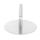 SAFIGLE Edelstahl Gebäckpresse 15cm Antihaft Teigtaschenpresse für Walnusskuchen und Burger Geruchsneutral Leicht zu Reinigen Küchenwerkzeug für Backen und Fleischpressen